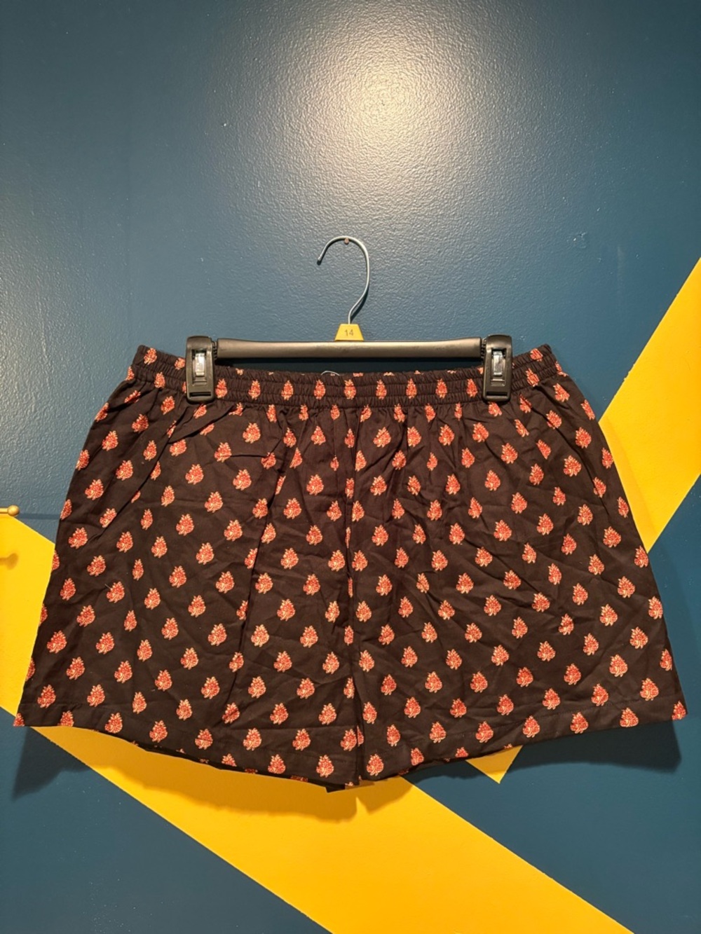 Darling Loungewear Black and Red Polka Dot Boxer Shorts